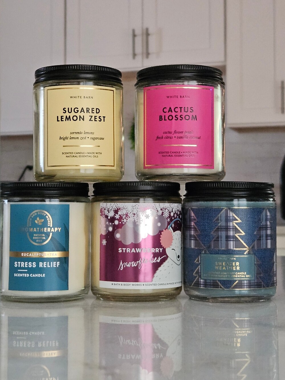 1 Bath & BodyWorks Candle (Choose Scent)